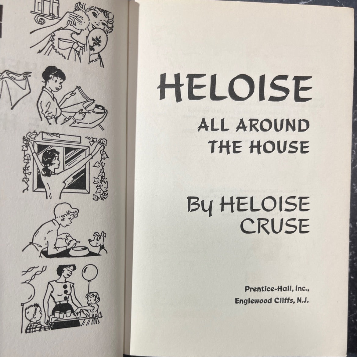 heloise all around the house book, by heloise cruse, 1965 Hardcover image 2