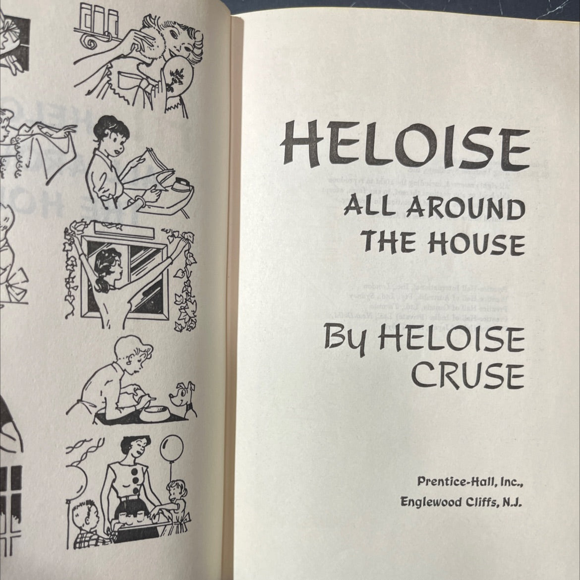 heloise all around the house book, by heloise cruse, 1965 Hardcover image 2