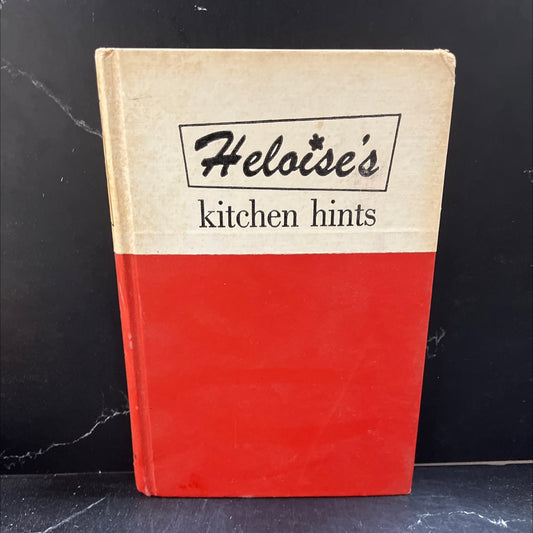 heloise's kitchen hints book, by heloise, 1963 Hardcover image 1