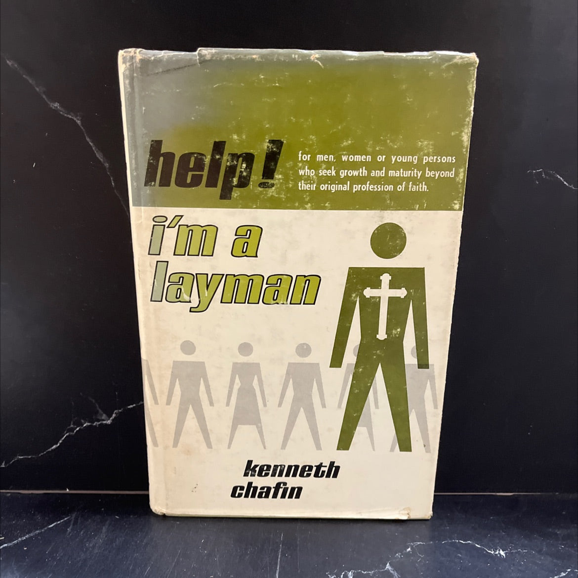 help! i'm a layman book, by kenneth chafin, 1966 Hardcover image 1