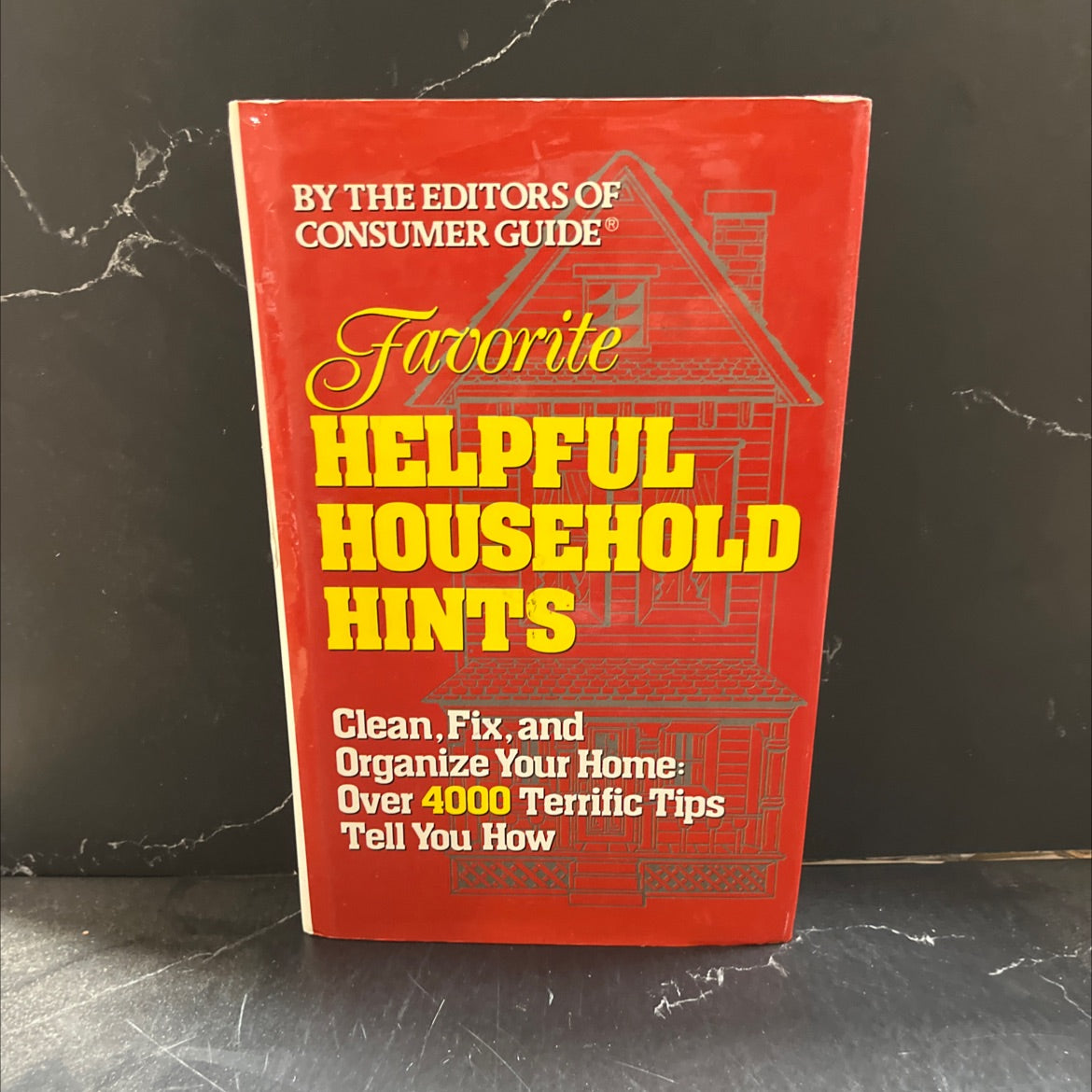 helpful household hints book, by editors of consumer guide, 1986 Hardcover image 1