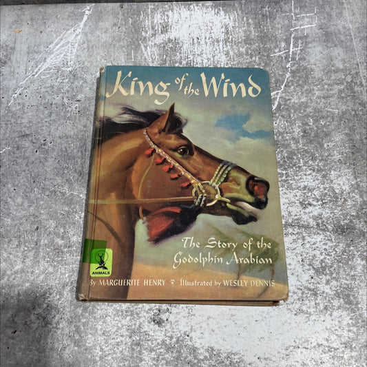 hen king the wind book, by marguerite henry, 1964 Hardcover image 1