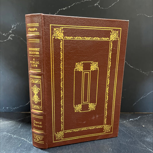 herbert hoover a public life book, by David Burner, 1996 Leather image 1