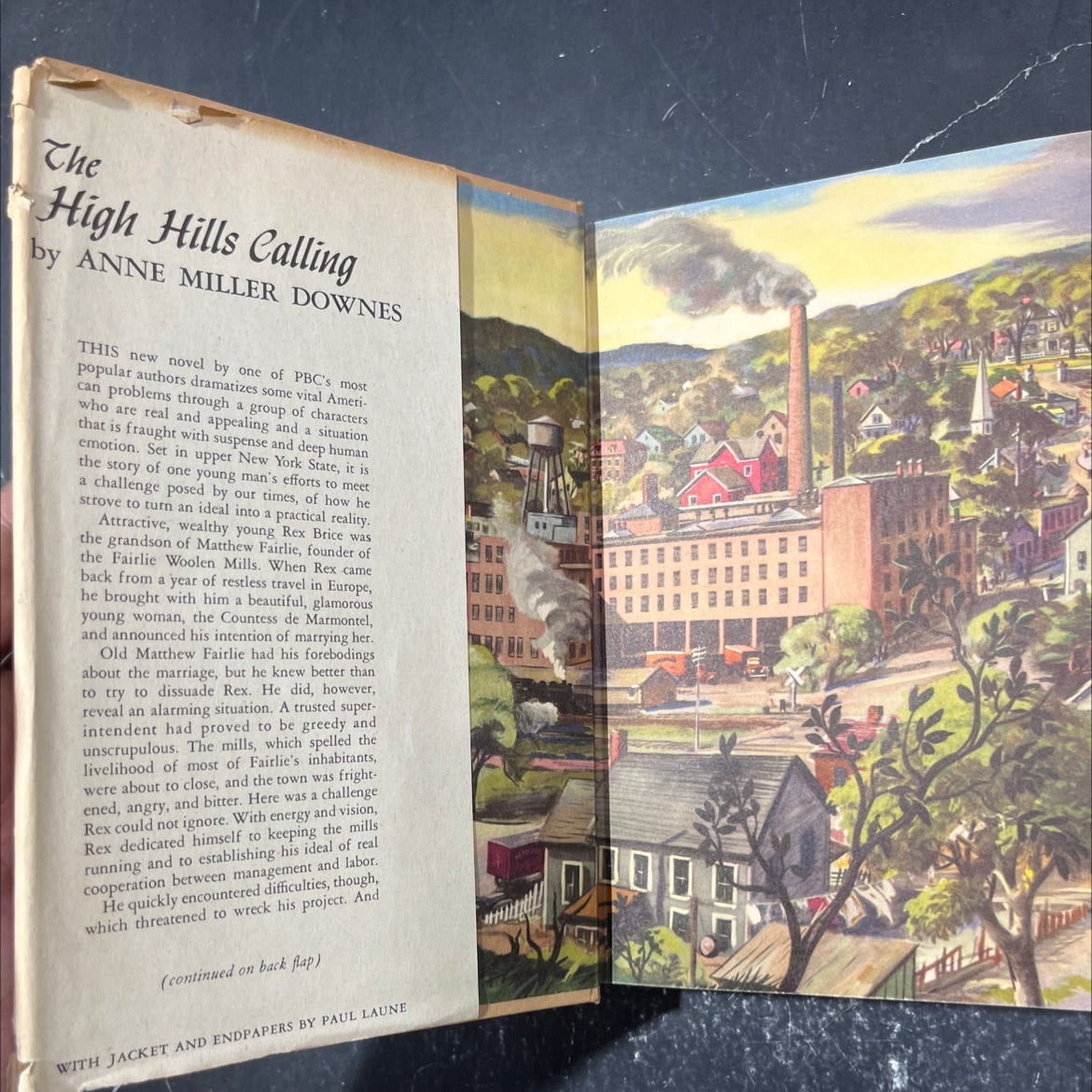 high hills calling book, by anne miller downes, 1951 Hardcover image 4