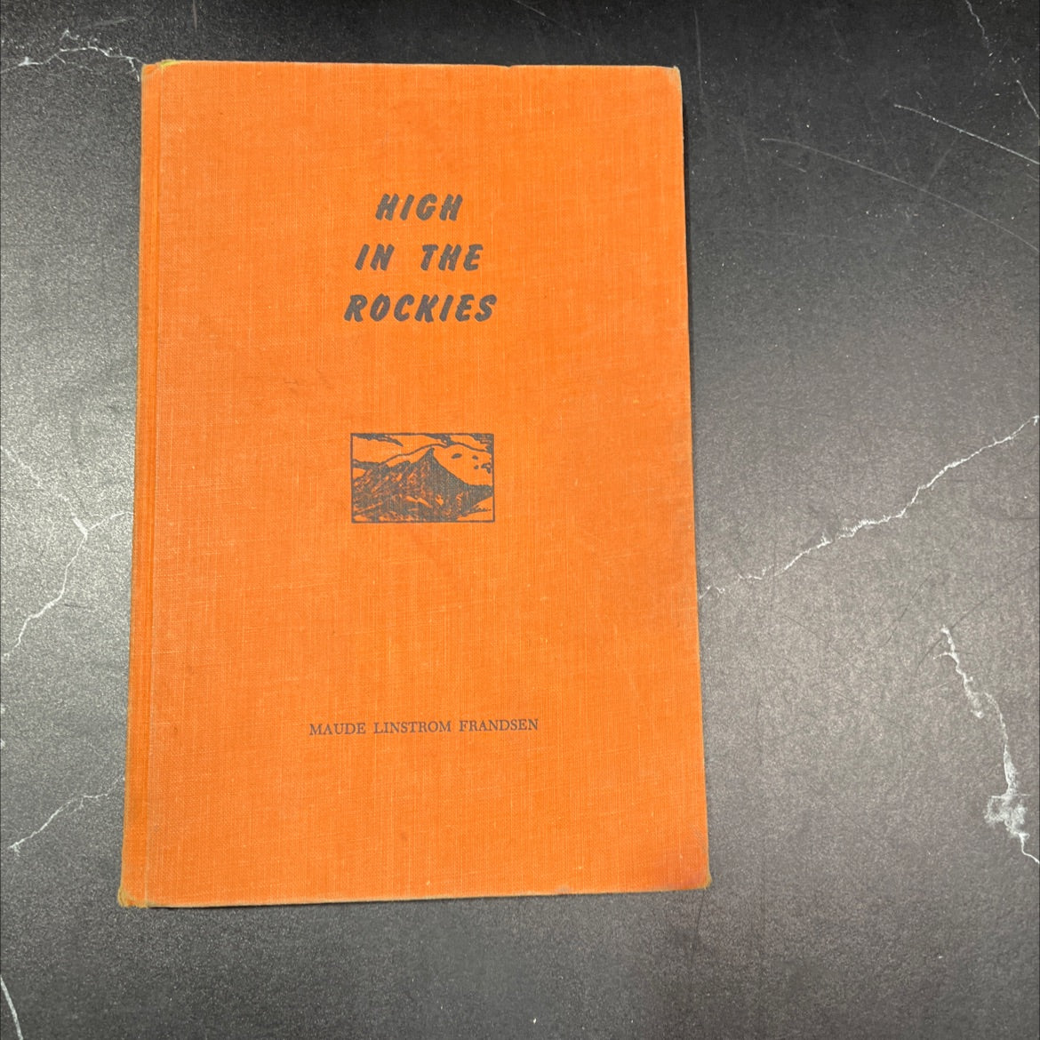 high in the rockies enrichment stories about colorado book, by Maude Linstrom Frandsen, 1957 Hardcover, Vintage image 1