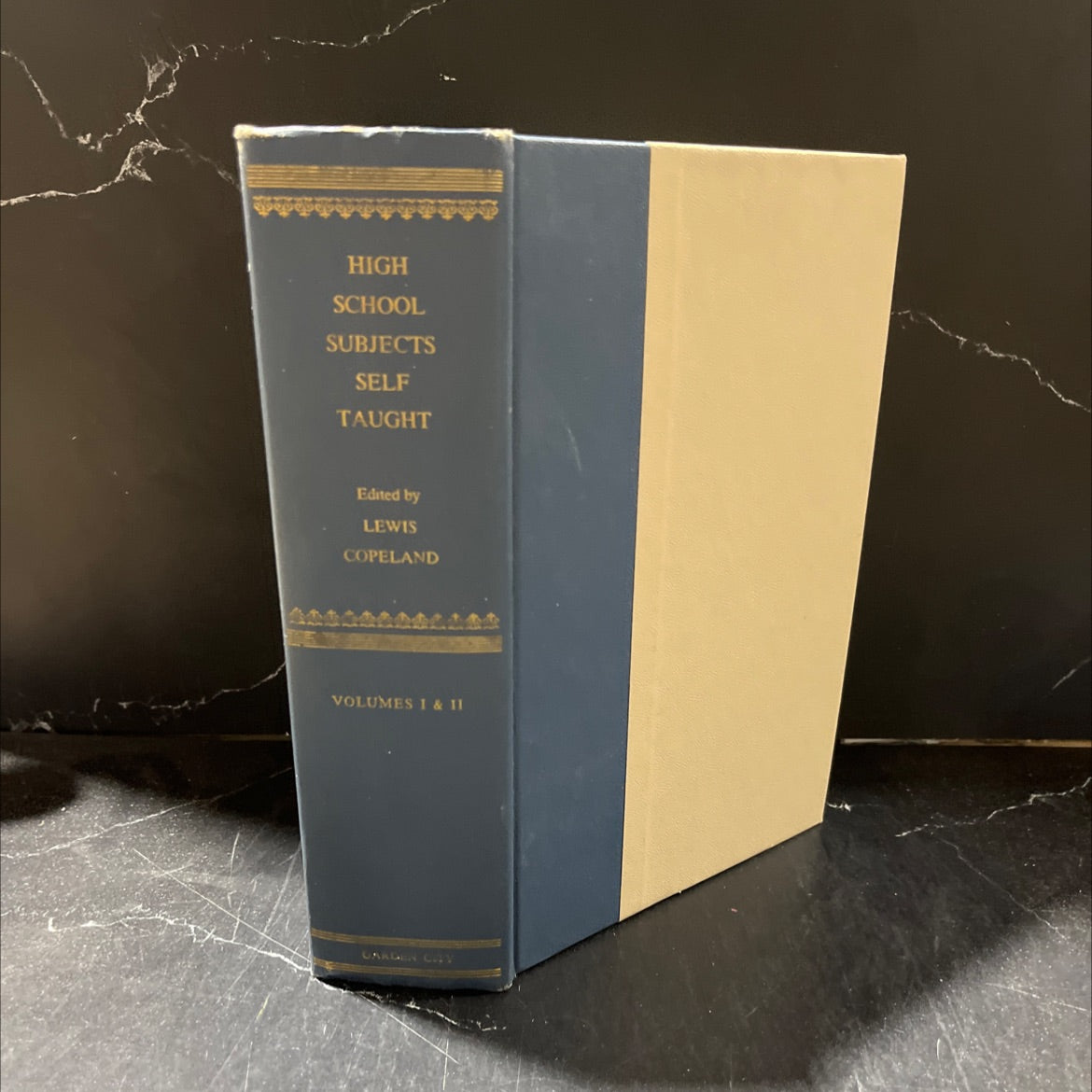 high school subjects self taught book, by lewis copeland, 1959 Hardcover image 1