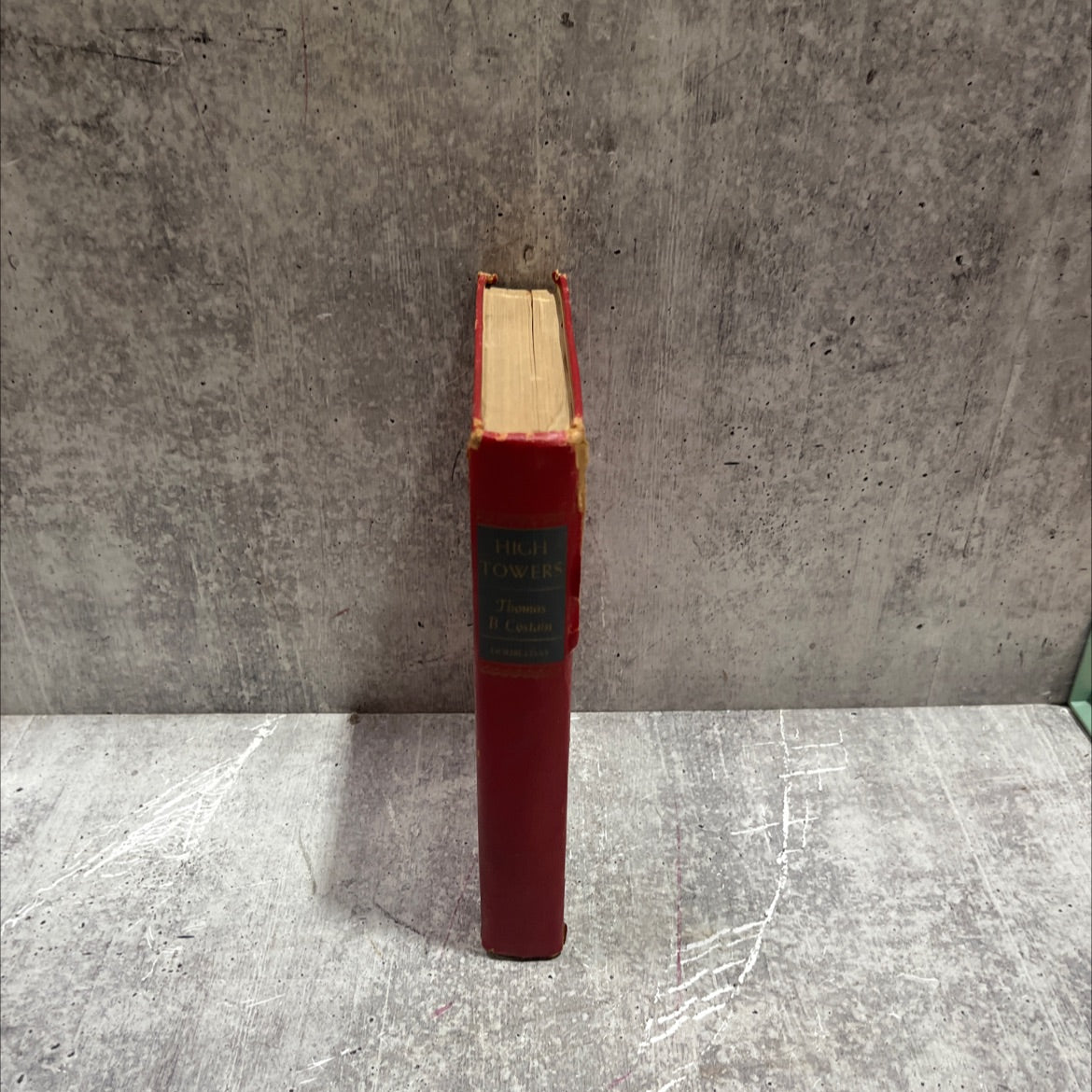high towers book, by thomas b. costain, 1949 Hardcover image 4