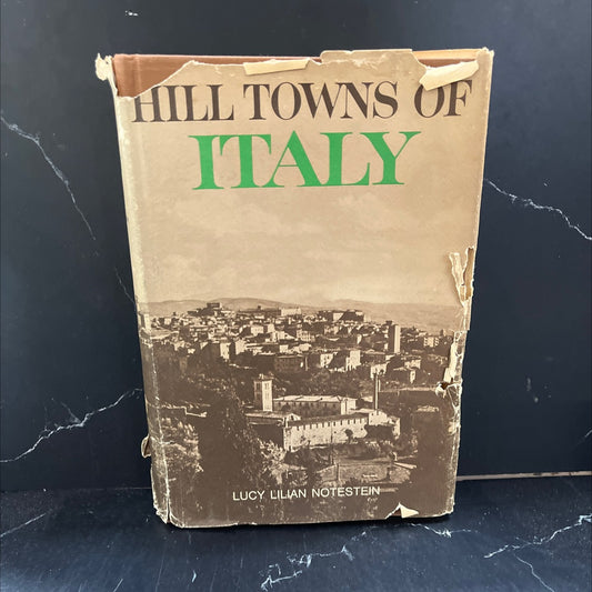 hill towns of italy book, by lucy lilian notestein, 1963 Hardcover image 1