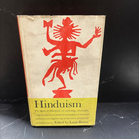 hinduism book, by louis renou, 1962 Hardcover image 1