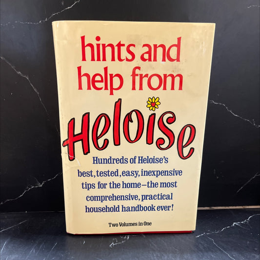 hints and help from heloise book, by Heloise, 1986 Hardcover image 1
