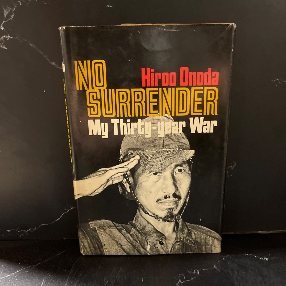 hiroo onoda no contents surrender my thirty-year war book, by hiroo onoda, 1974 Hardcover image 1