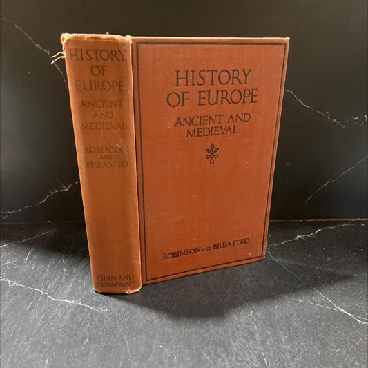 history of europe ancient and medieval earliest man, the orient, greece and rome book, by james henry breasted, james image 1