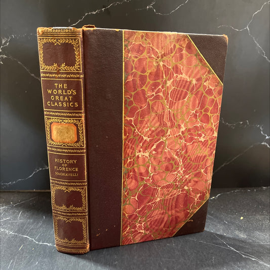 history of florence from the earliest times to the death of lorenzo the magnificent book, by niccolo machiavelli, 1901 image 1