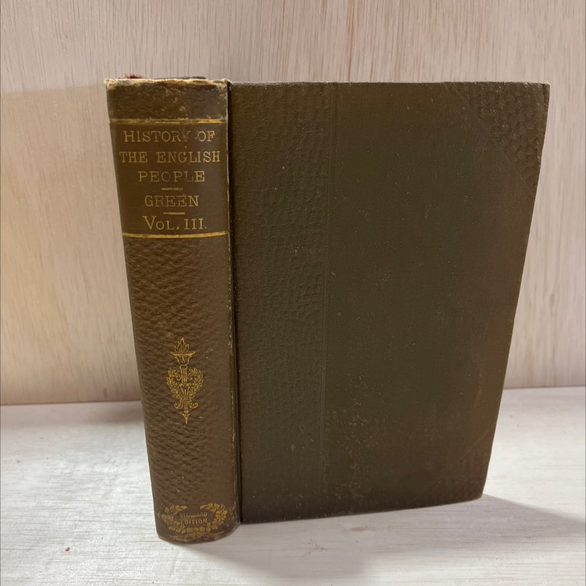 history of the english people volume iii puritan england the revolution 1603-1660 1660-1760 book, by john richard image 1