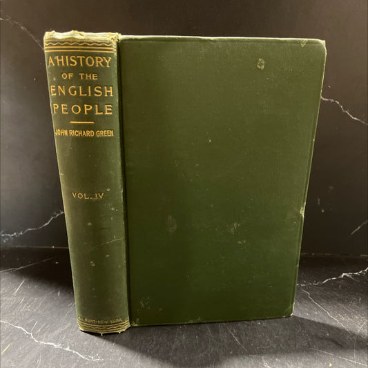 history of the english people volume iv the revolution 1683-1760 modern england 1760-1815 book, by john richard green, image 1