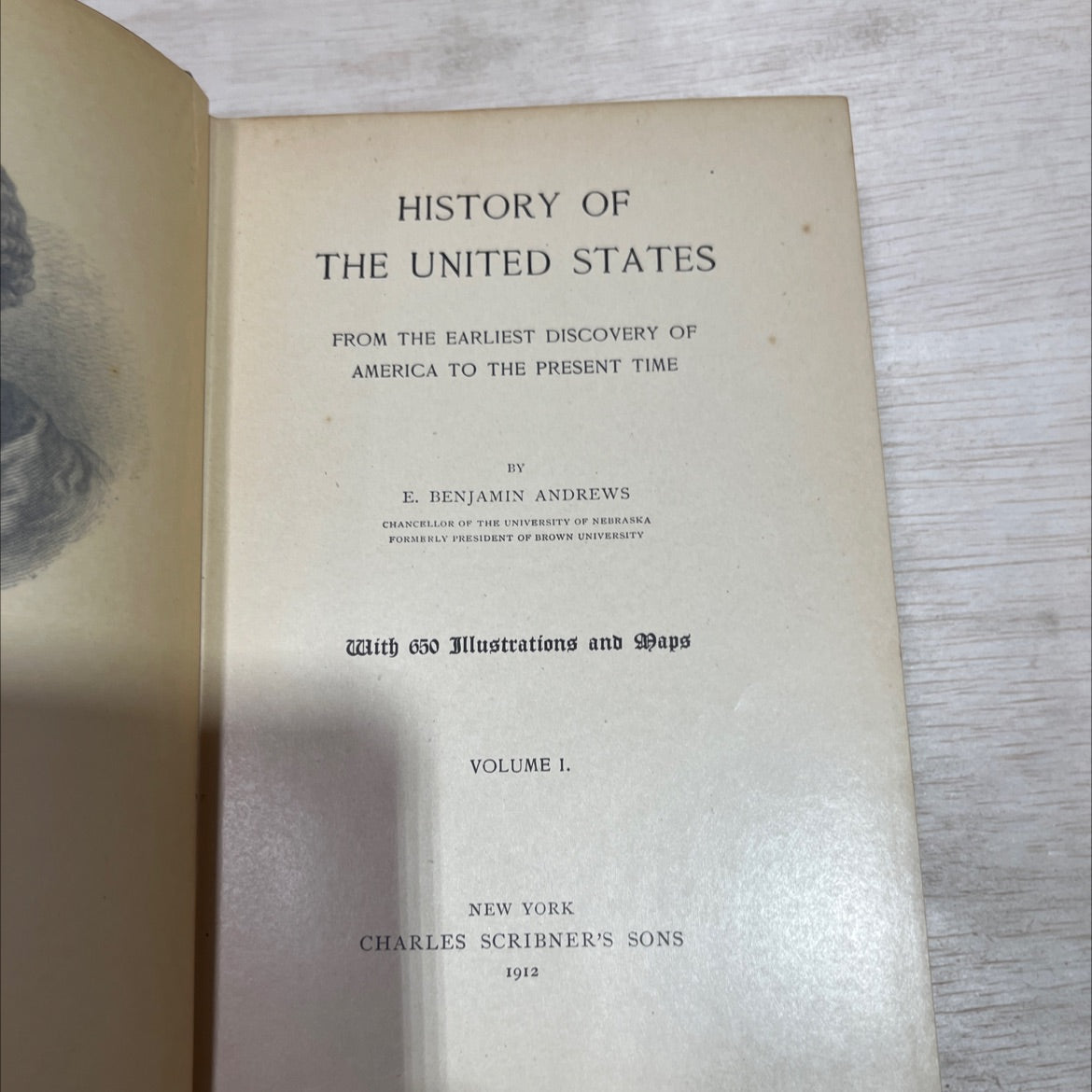 history of the united states from the earliest discovery of america to the present time book, by e. benjamin andrews, image 2