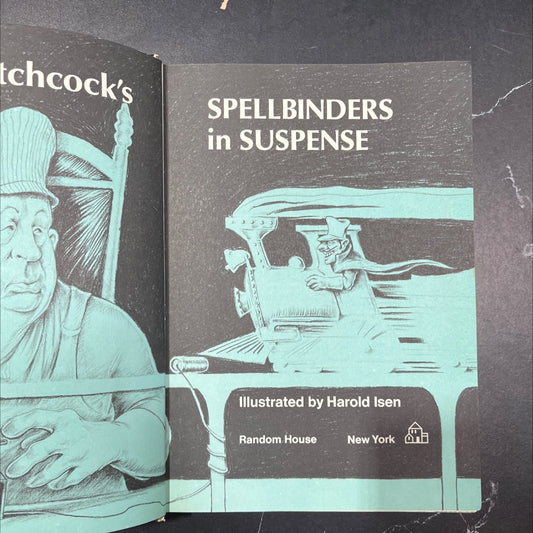 hitchcock's spellbinders in suspense book, by unknown, 1967 Hardcover, Vintage image 2
