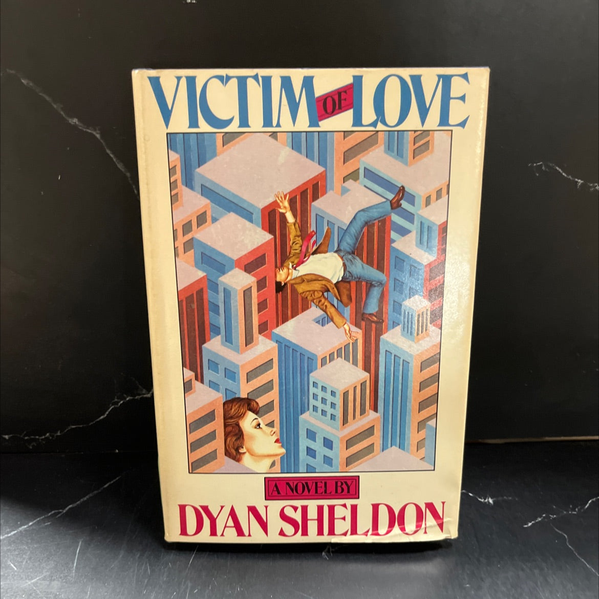 ho mitdiy victim of love book, by Dyan Sheldon, 1982 Hardcover image 1