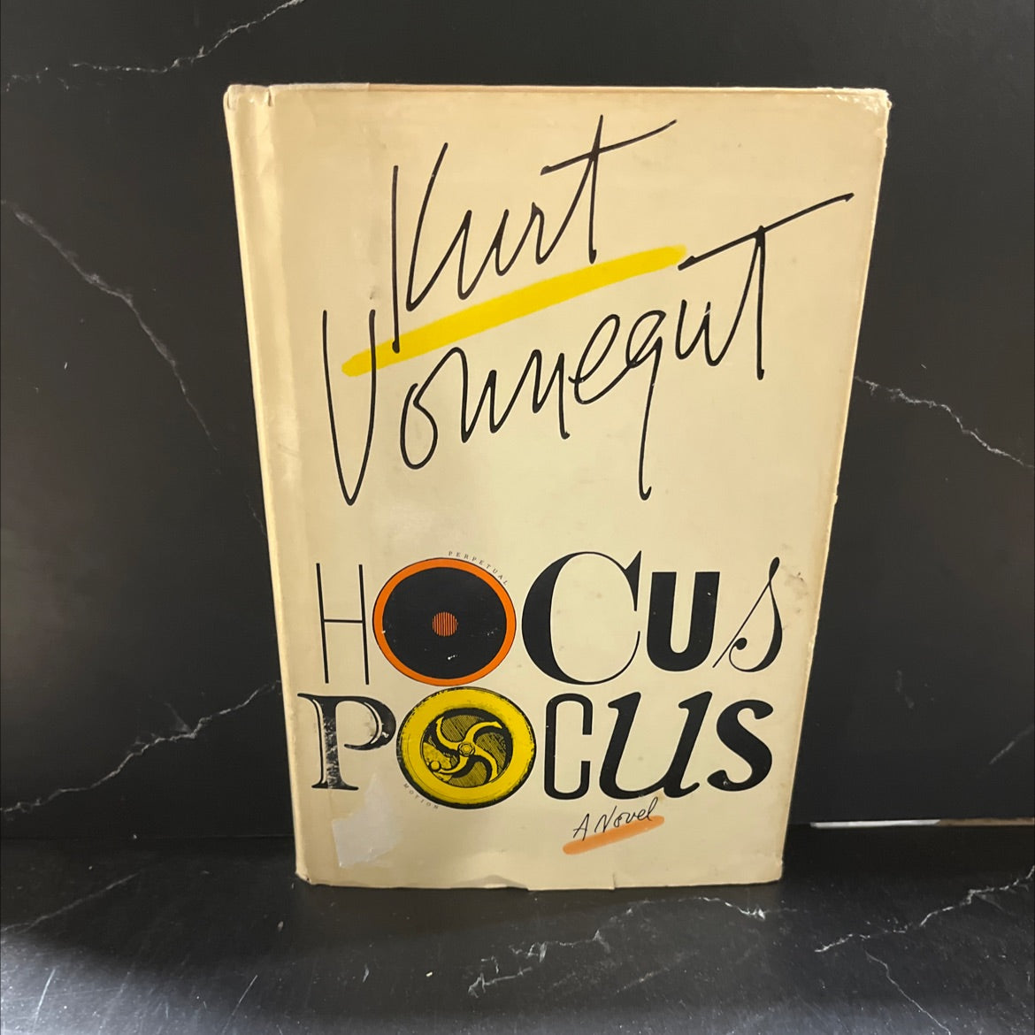 hocus pocus book, by kurt vonnegut, 1990 Hardcover image 1