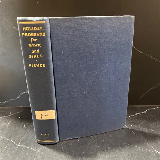 holiday programs for boys and girls book, by aileen fisher, 1967 Hardcover image 1