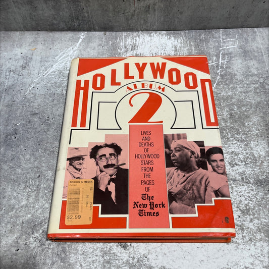 hollywood album 2 lives and deaths of hollywood stars from the pages of the new york times book, by arleen keylin, 1979 image 1
