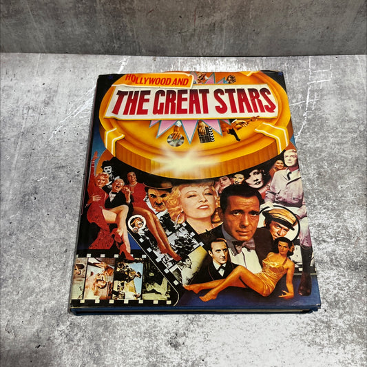 hollywood and the great stars book, by Jeremy Pascall, 1976 Hardcover image 1