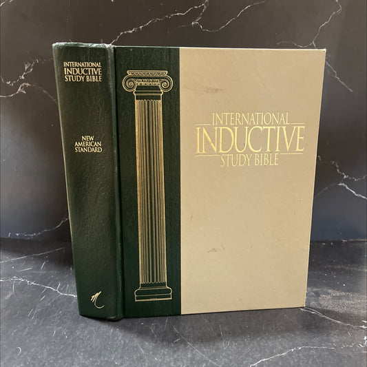 holy bible: international inductive study bible book, by unknown, 1992 Hardcover image 1