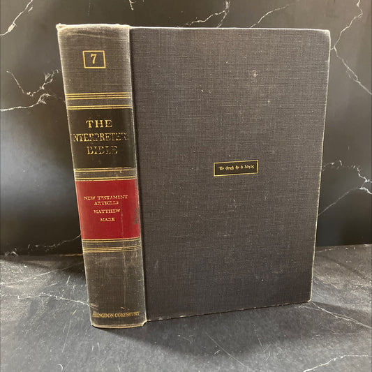 holy bible: the interpreter's bible, volume vii book, by cherer terrien, 1951 Hardcover image 1