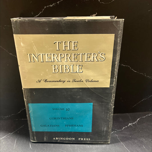holy bible: the interpreter's bible, volume x book, by unknown, 1970 Hardcover image 1