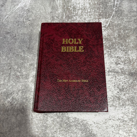 holy bible: the new american bible book, by Confraternity of Christian Doctrine, 1991 Hardcover image 1