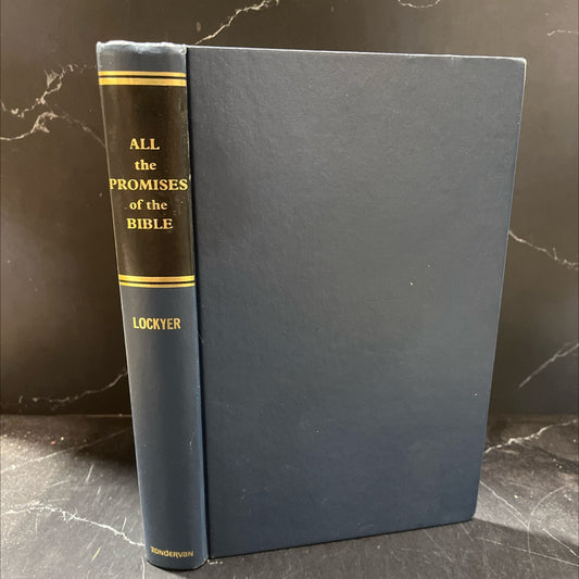 holy bible all the promises of the bible book, by dr. herbert lockyer, 1962 Hardcover image 1