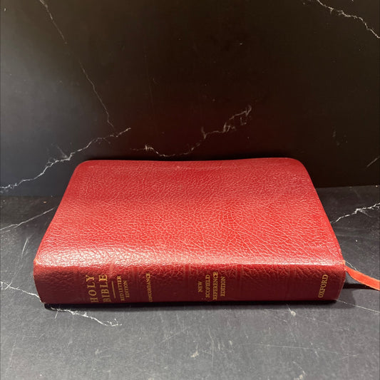 holy bible authorized king james version book, by C.I. Scofield, D.D., 1967 Leather image 1