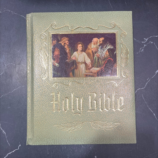 holy bible authorized or king james version old and new testaments book, by unknown, 1971 Leather image 1