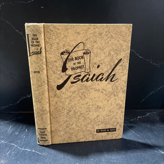 holy bible book of the prophet isaiah book, by unknown, 1950 Hardcover image 1