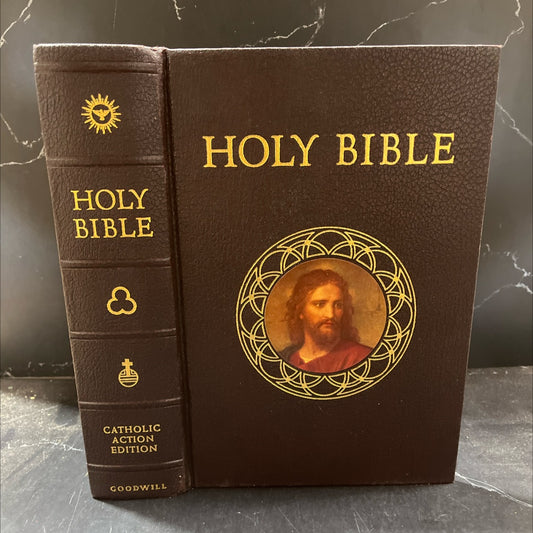 holy bible catholic action edition confraternity text genesis to ruth psalms new testament douay-challoner text image 1