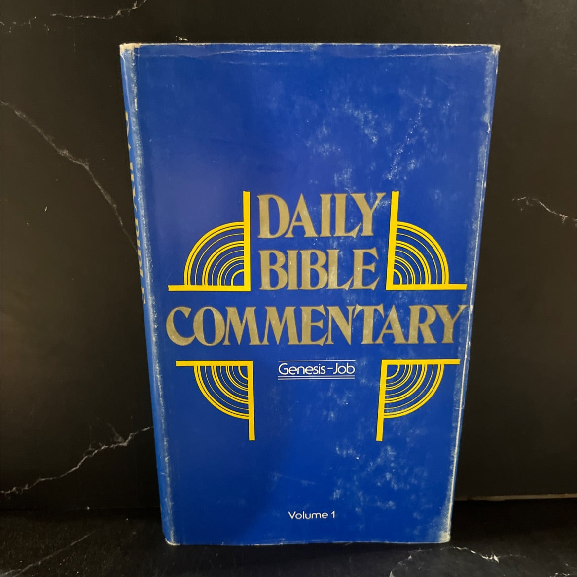 holy bible commentary genesis-job book, by Arthur Ernest Cundall, 1977 Hardcover image 1