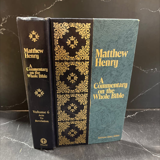 holy bible commentary on the whole bible vol. vi acts to revelation book, by matthew henry, 1970 Hardcover image 1