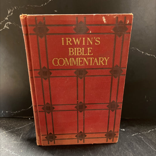 holy bible commentary book, by C. H. Irwin, 1928 Hardcover image 1