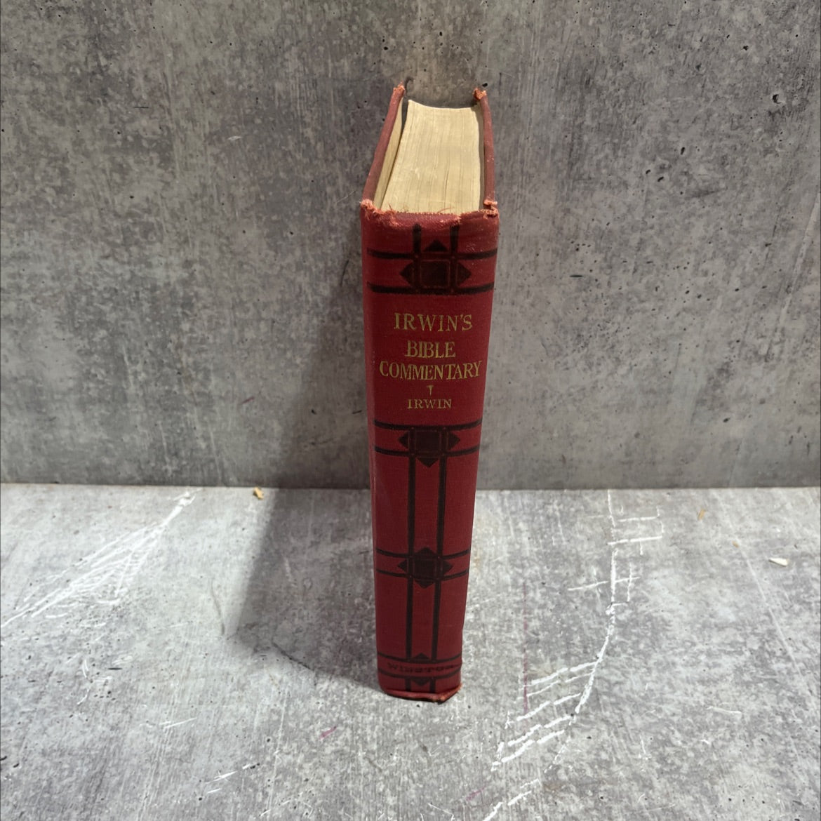holy bible commentary book, by C. H. Irwin, 1928 Hardcover image 4