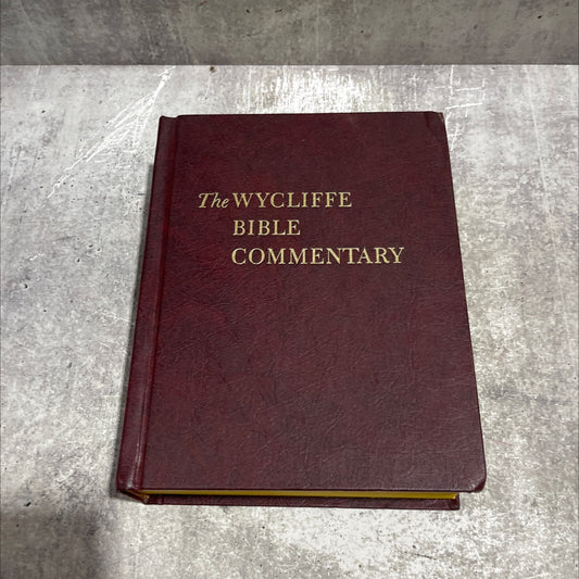 holy bible commentary book, by charles f. pfeiffer, everett f. harrison, 1970 Hardcover image 1
