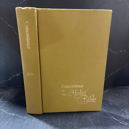 holy bible concordance king james version book, by american bible society, 1960 Hardcover image 1