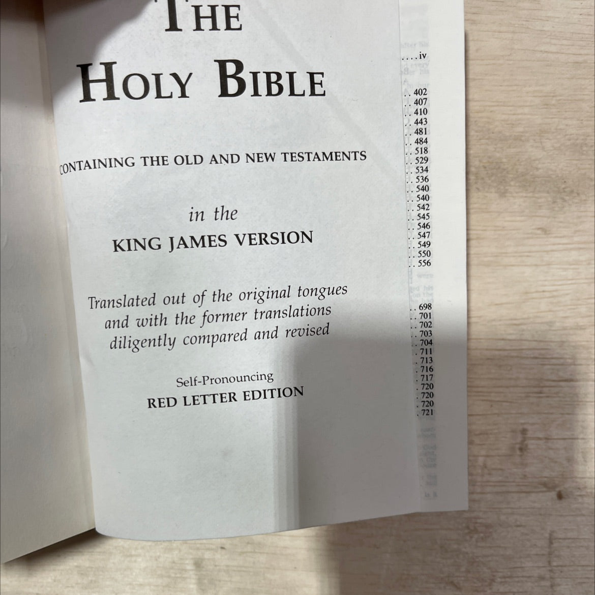 holy bible containing the old and new testaments in the king james version translated out of the original tongues and image 2