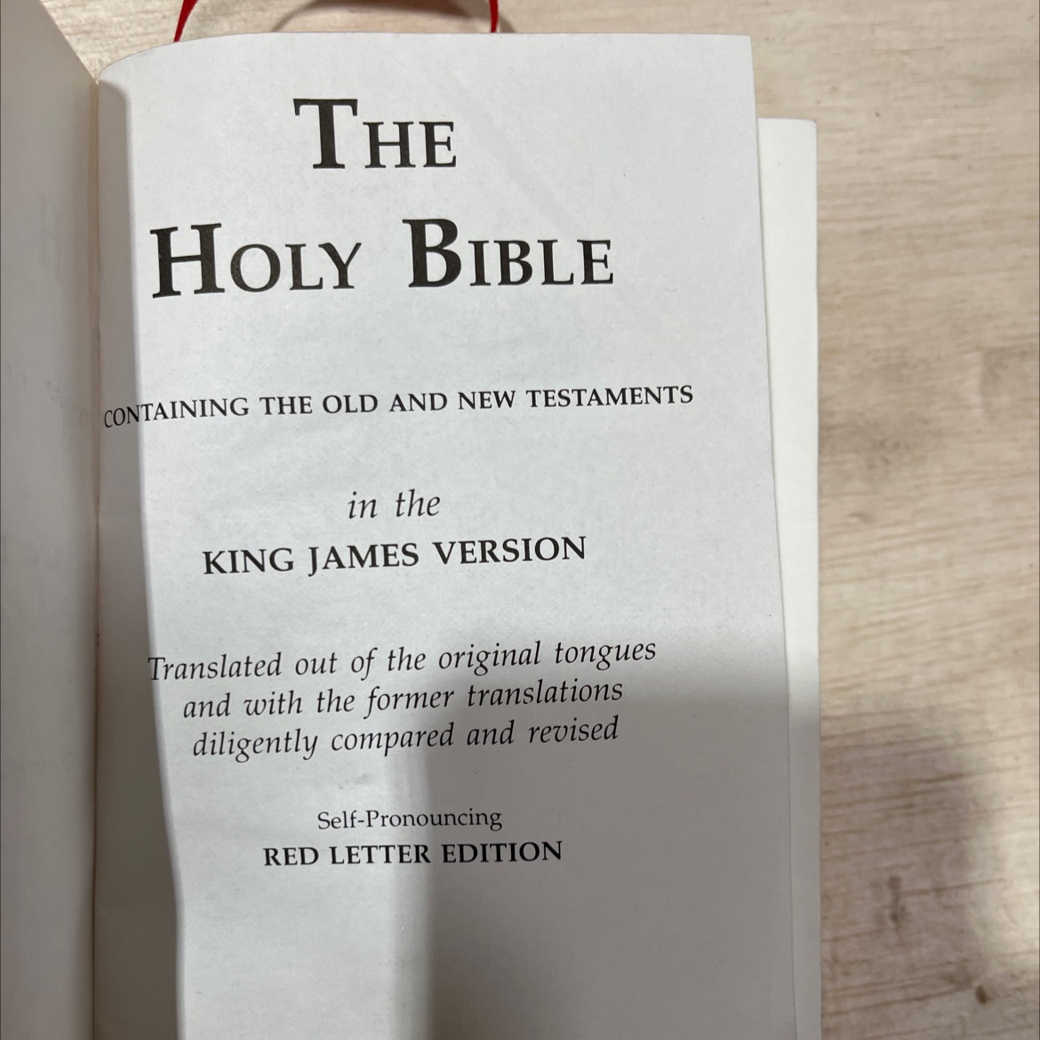 holy bible containing the old and new testaments in the king james version translated out of the original tongues and image 3