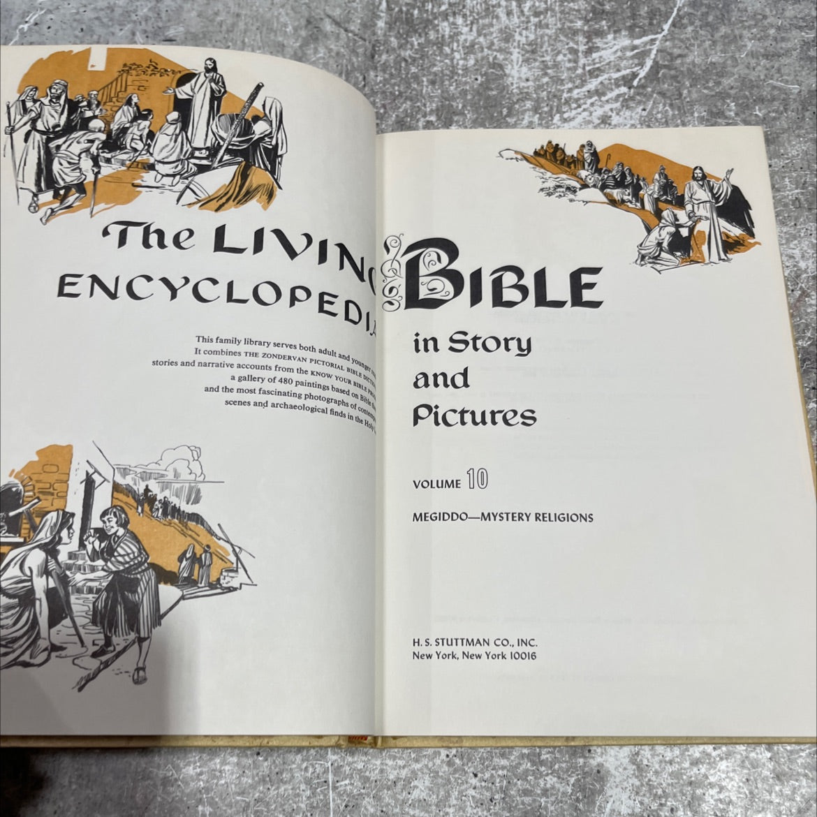 holy bible encyclopedia in story and pictures book, by unknown, 1970 Hardcover image 2