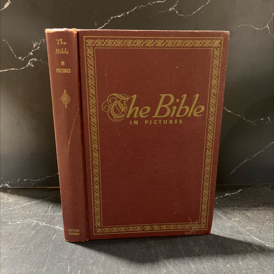 holy bible in pictures book, by rev. ralph kirby, 1952 Hardcover image 1