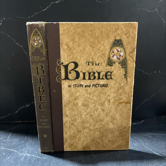 holy bible in story and pictures book, by harold begbie, 1956 Hardcover image 1