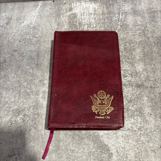 holy bible king james version president's club special edition book, by unknown, 1988 Leather image 1