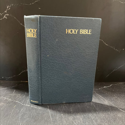 holy bible king james version book, by unknown, 1973 Leather image 1
