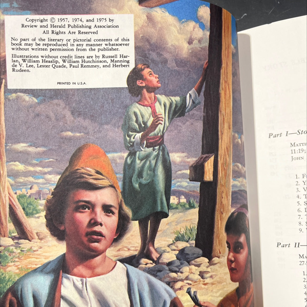 holy bible king of kings/volume 9 book, by arthur s.maxwell, 1975 Hardcover image 3