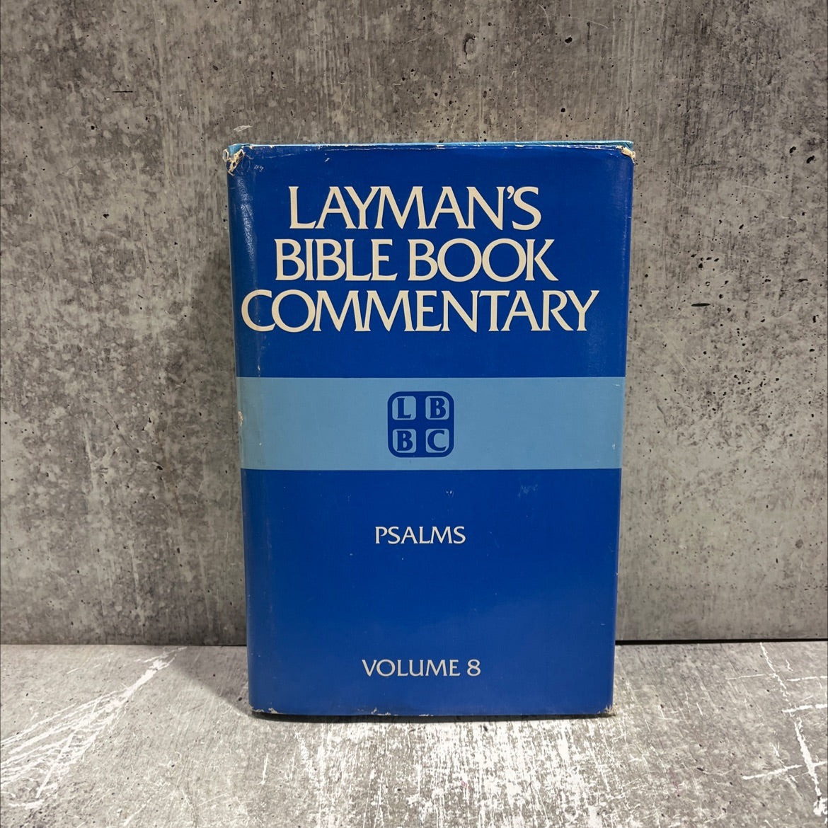 holy bible layman's bible book commentary psalms volume 8 book, by Alton H. McEachern, 1981 Hardcover image 1